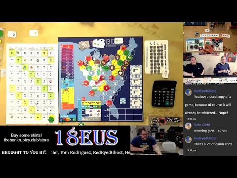 Bankruptcy Club plays: 18EUS