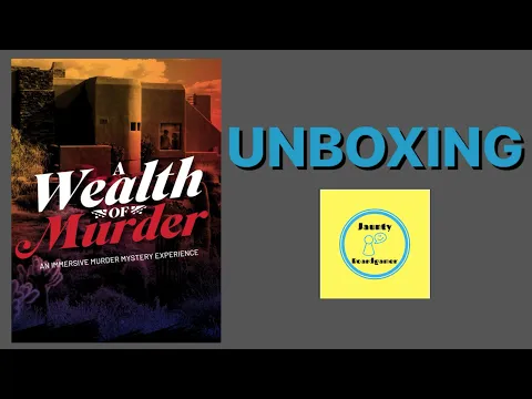 Hunt A Killer: A Wealth of Murder - UNBOXING