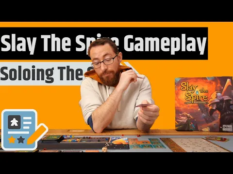 Slay the Spire: The Board Game - Solo Gameplay...Is Act 1 Hard Enough?