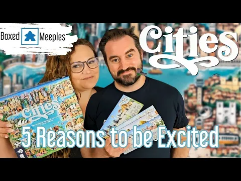 Cities- Board Game Review. 5 reasons to be excited about this new game from Devir