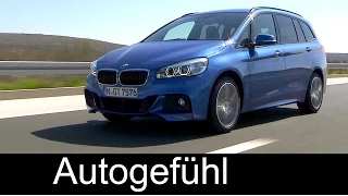 Driving & Interior preview all-new BMW 2-Series Gran Tourer 2er 220d & 220i - Autogefühl