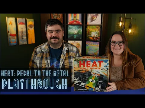 Heat: Pedal to the Metal | Board Game Playthrough