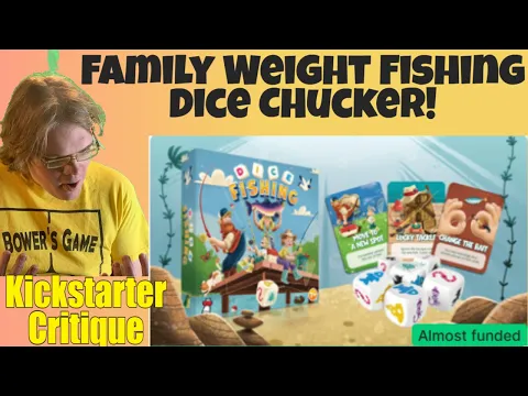 Dice Fishing (B) Kickstarter Critique Review