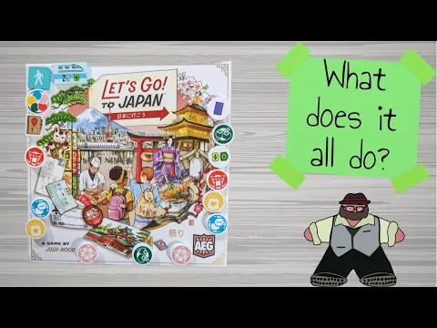 Lets Go! To Japan - What does it all do?