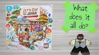 Lets Go! To Japan - What does it all do?