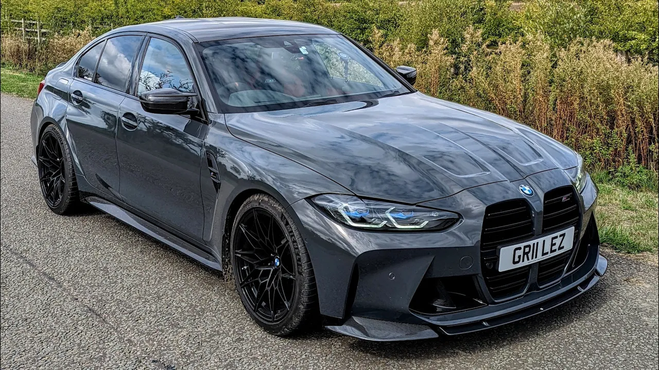 Passengers experiencing 0-60 in 3 seconds! Launch Control in my M3 Competition xDrive | 4K