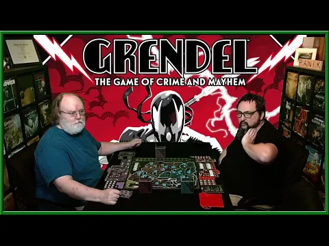 Grendal: The Game of Crime and Mayhem Board Game Playthrough From @OffThePageGames