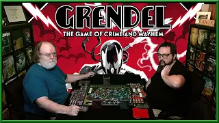 Grendal: The Game of Crime and Mayhem Board Game Playthrough From @OffThePageGames