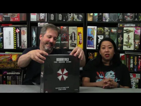 Resident Evil 3 by Steamforged Games Kickstarter Unboxing