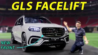 2024 Mercedes GLS facelift responds to the BMW X7 !