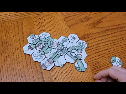 Azathoth Playthrough (2021 Solitare Print and Play Contest)