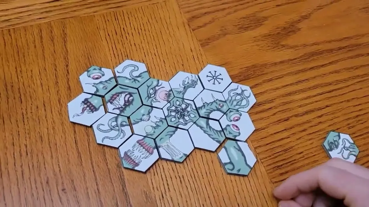 Azathoth Playthrough (2021 Solitare Print and Play Contest)