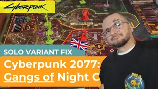 CYBERPUNK2077 SOLO FIX! (Community mods)