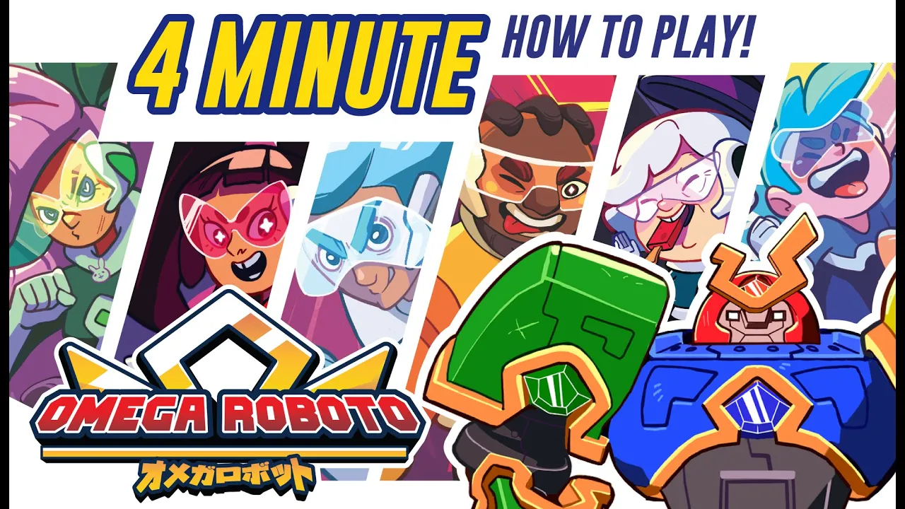 Omega Roboto - How to Play in 4 Minutes