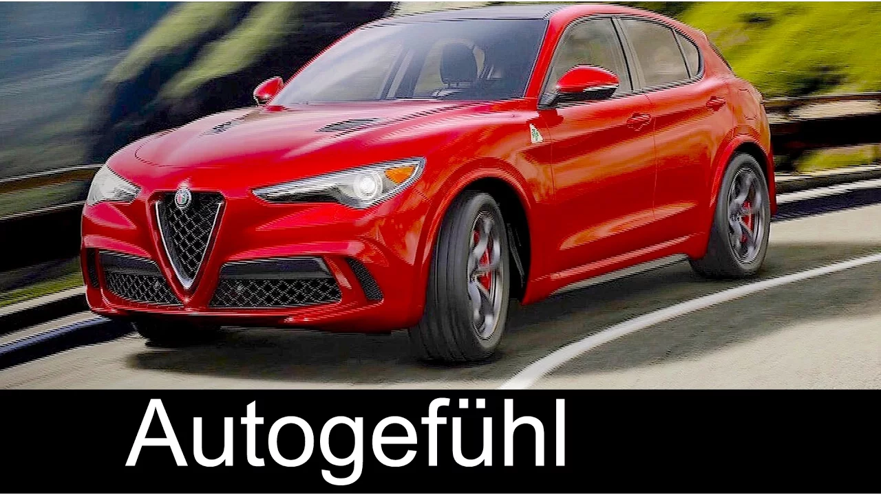 Alfa Romeo Stelvio SUV World Premiere Reveal Exterior Preview 2018 all-new neu