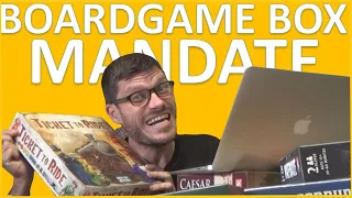 Boardgame SONG "Odd Shaped Box " (Nirvana's Heart shaped box Parody).