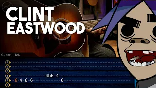Clint Eastwood - Gorillaz | Guitar TAB Tutorial Cover Chirstianvib | GUITARRA Punteo Acordes