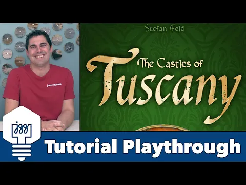 Castles of Tuscany - Tutorial Playthrough - JonGetsGames