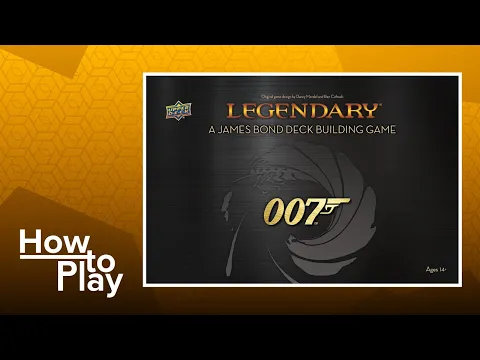 Legendary: A James Bond Deck Building Game - BGG How to Play