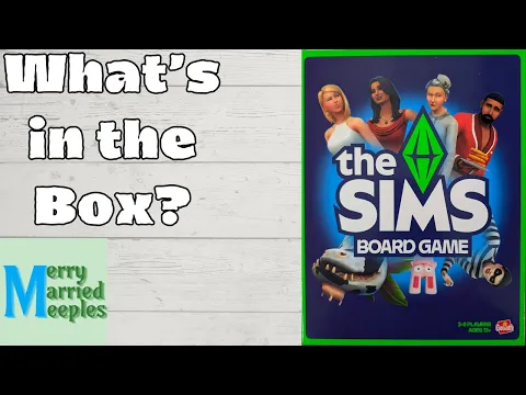 The Sims Board Game - Unboxing