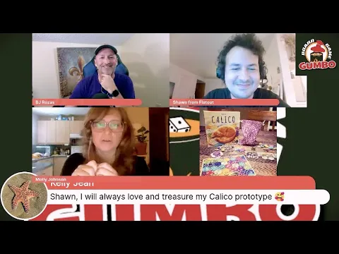 Gumbo Live! chat with Molly & Shawn of Flatout Games