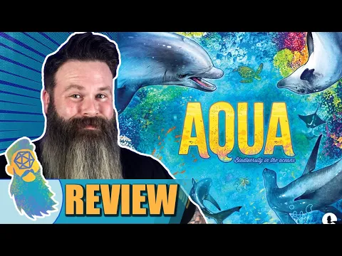 Wet Hot Tile Drafting! AQUA Board Game Review