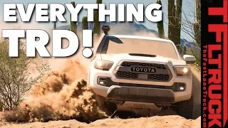 Deep Dive into Toyota's Most Off-Road Worthy Trucks: 2019 Tacoma, Tundra and 4Runner TRD Pro