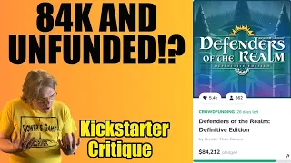 Defenders of the Realm: Definitive Edition (F-) so it’s not DOTR?????? - Kickstarter Critique Review