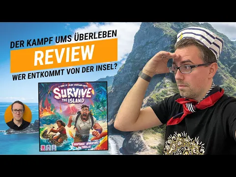 #Review - Survive the Island (Asmodee 2024) | Nackter Kampf ums Überleben