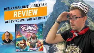 #Review - Survive the Island (Asmodee 2024) | Nackter Kampf ums Überleben