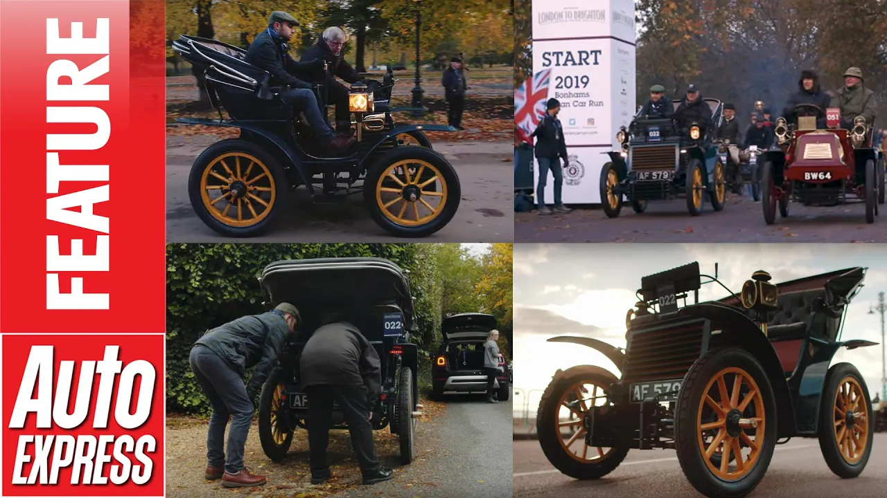 Tackling the London to Brighton Veteran Car Run in an 1899 Fiat