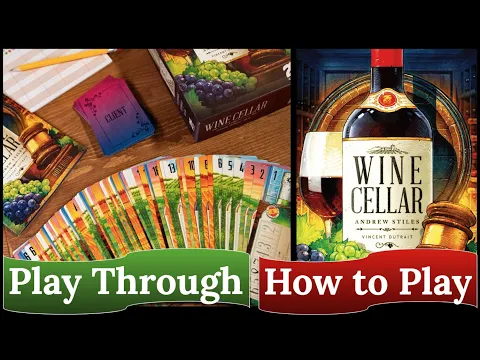 Wine Cellar: How to Play & Play Through