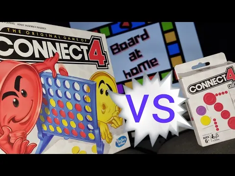 Board At Home Plays: Original vs Remake Connect 4