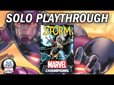 Marvel Champions: Storm vs Sentinels (Project Wideawake) | Solo Playthrough