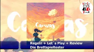 Canvas von Asmodee - Regeln + Let´s Play + Review - Brettspiel - Die Brettspieltester