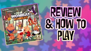 Wombat Kombat Review & How to Play | Set collection and marsupial martial arts!