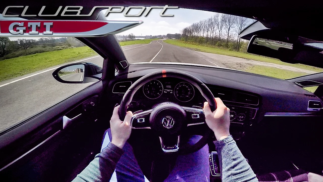 VW Golf GTI CLUBSPORT POV Test Drive by AutoTopNL