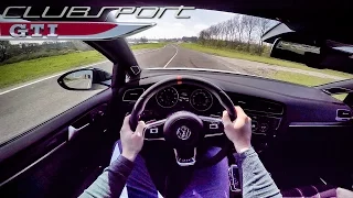 VW Golf GTI CLUBSPORT POV Test Drive by AutoTopNL