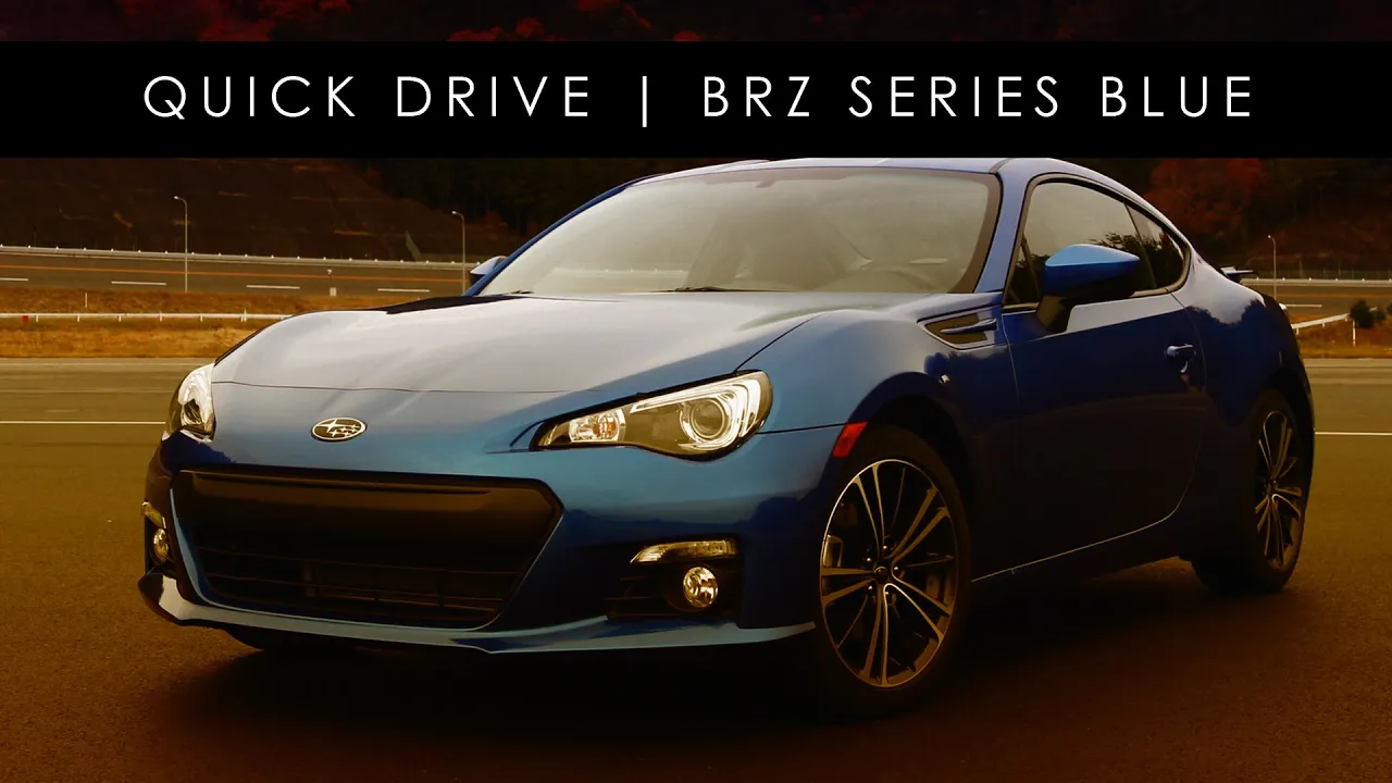 Quick Drive | 2016 Subaru BRZ Series Blue 1 of 9