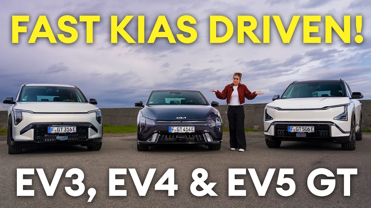 NEW Kia EV4 GT DRIVEN! – Plus Kia EV3 GT and EV5 GT!
