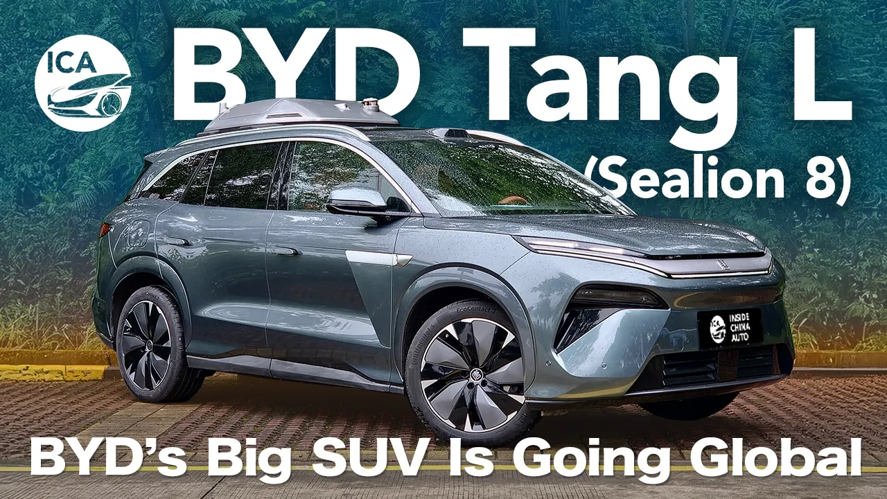 BYD Tang L / Sealion 8 - BYD's Big SUV Is Going Global