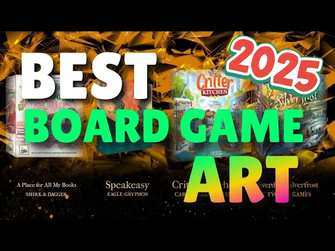 Best Art in a Board Game of 2025 | Caravan Tabletop Awards