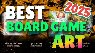 Best Art in a Board Game of 2025 | Caravan Tabletop Awards
