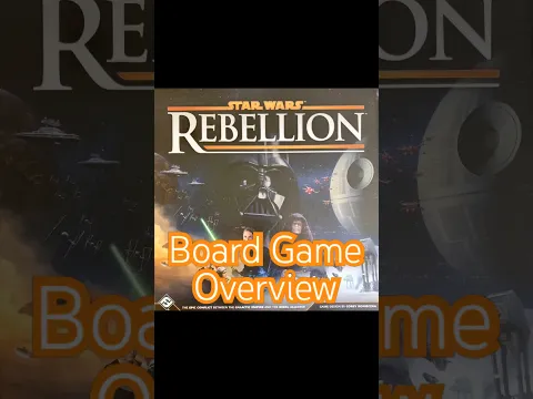 “Star Wars: Rebellion” Board Game Overview #StarWars #Rebellion #BoardGame #Overview