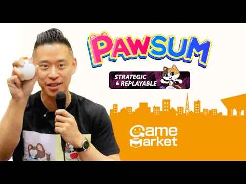 Trevor Lai Presents New Collectible Card Game Pawsum - Tokyo Game Market Fall 2025