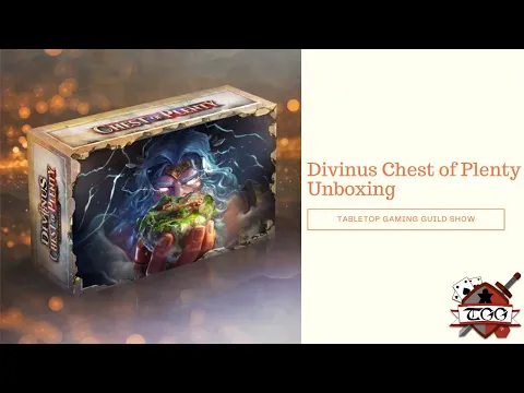 Divinus Chest of Plenty Board Game Unboxing