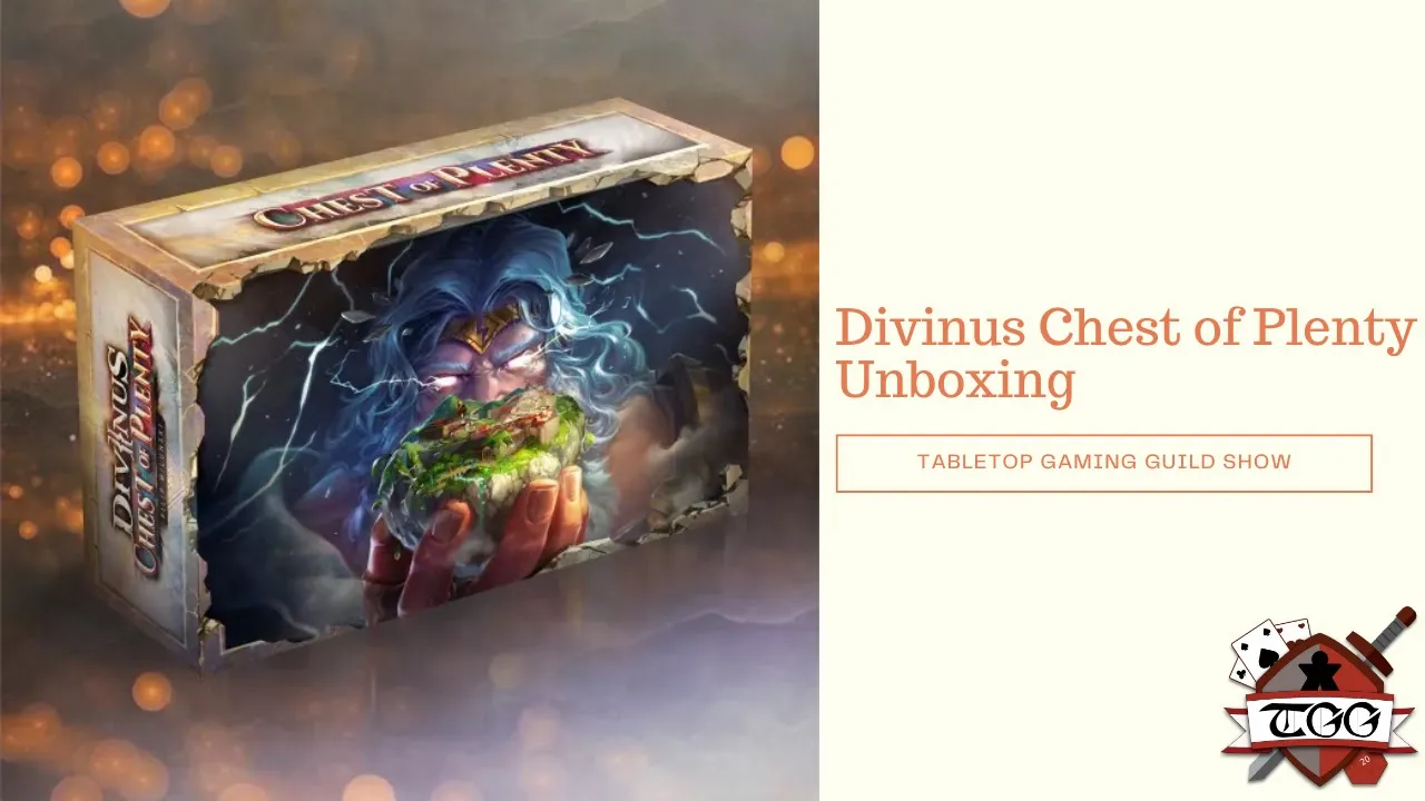 Divinus Chest of Plenty Board Game Unboxing