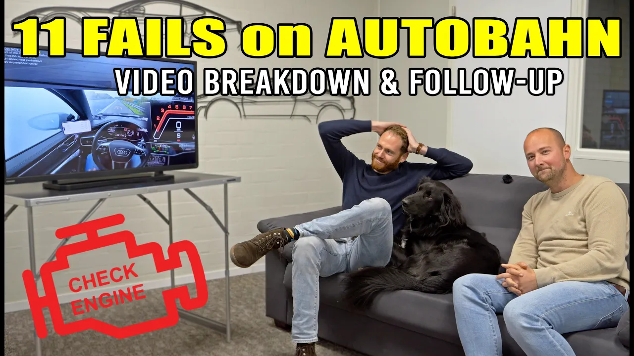 TOP 11 FAILS on AUTOBAHN // OUR response to MOST DEBATED video ever!