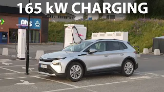 Skoda Elroq 60 vs MGS5 & Ariya charging battle