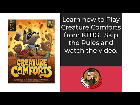 The Purge: # 3853 Creature Comforts: Learn How to Play